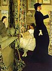 Harmony in Green and Rose The Music Room by James Abbott McNeill Whistler